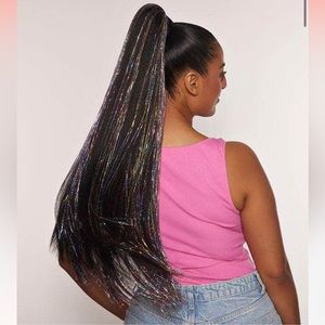 Insert Name Here INH KACEY Ponytail Extension - Jet Black